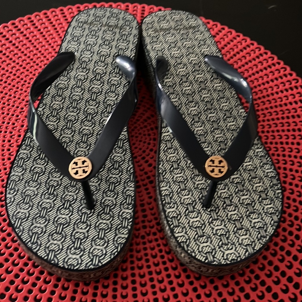 TORY BURCH  Gemini platform sandals
